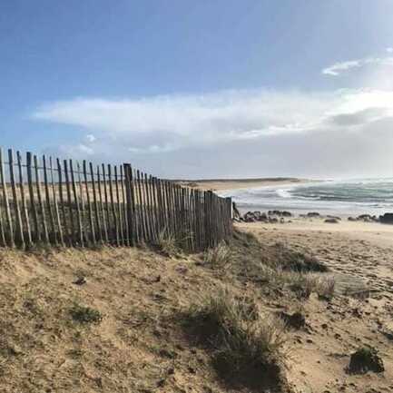 Les Ganivelles-plage