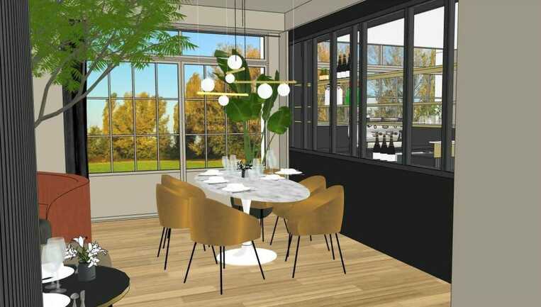 restaurant corner