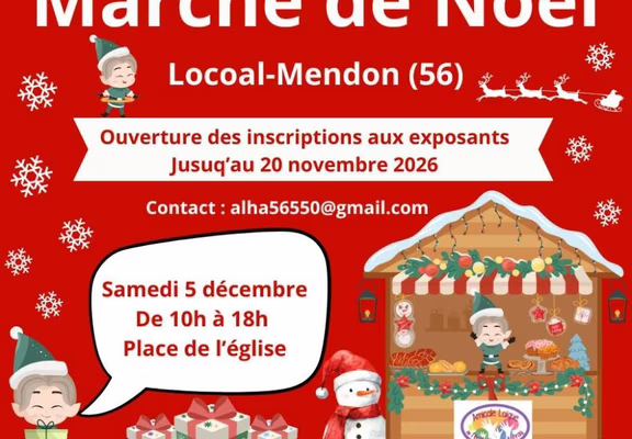 marché Noël Locoal Mendon