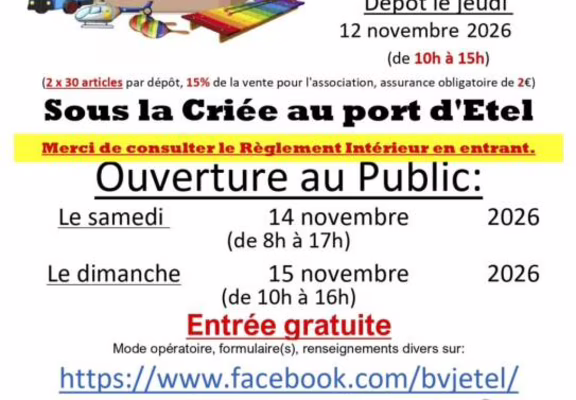 Bourse aux jouets