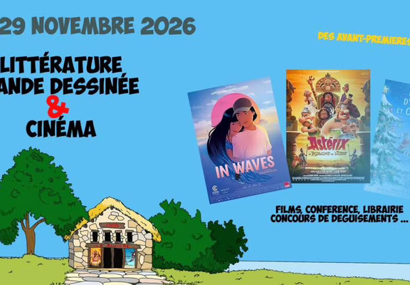Week end Cinéma BD Littérature 27-29 11 2026