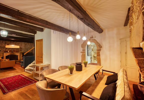 salle à manger vue salon