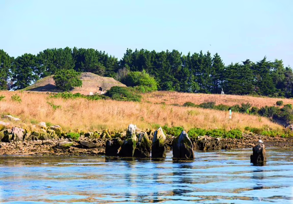 Cairn-Gavrinis-Larmor-Baden-Golfe-du-Morbihan-Bretagne sud