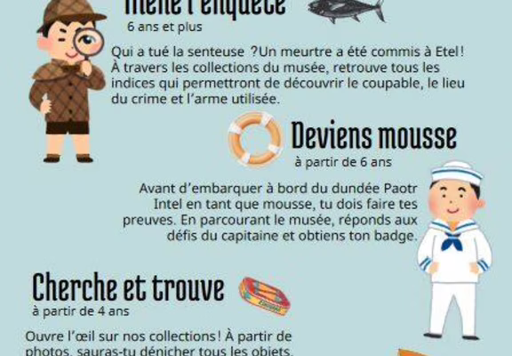 Parcours jeux - musée des thoniers